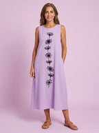 Malva vestido de margaritas, estudio
